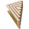 Ekena Millwork 7"W x 14"D x 21"H Classic Landon Rough Cedar Woodgrain TimberThane Corbel, Primed Tan CORUR07X14X21LANRCPR - alternate 3
